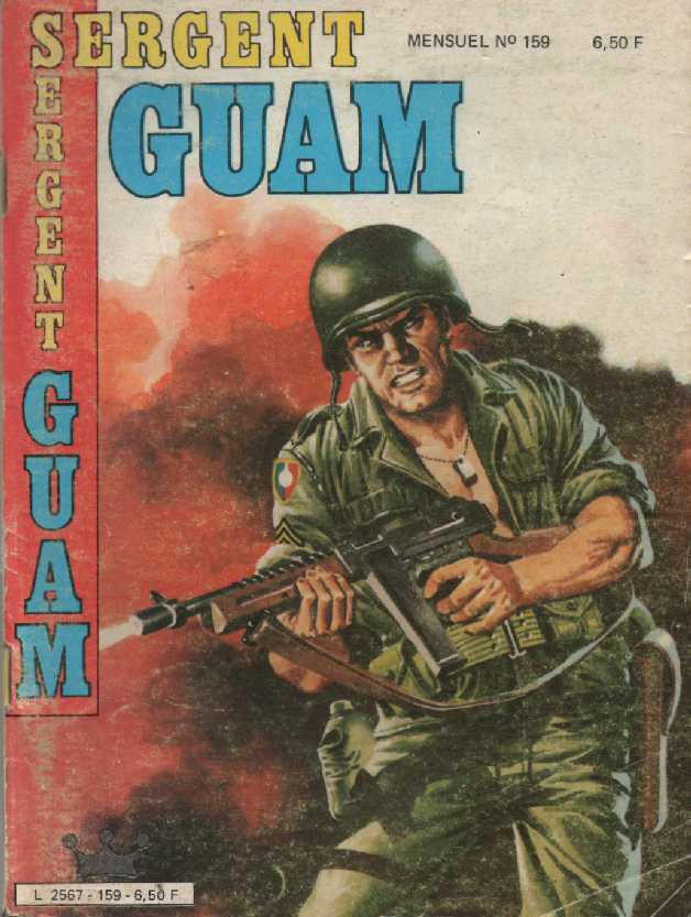 Scan de la Couverture Sergent Guam n 159